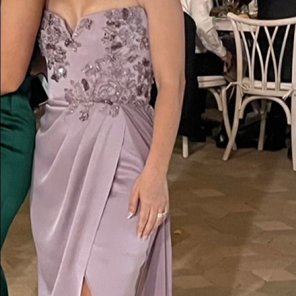 Custom made beaded dress size 2-4